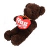 ibasenice Poupée Ours damour Bébé Ornement en Peluche Hug Me Peluche Saint Valentin Ours Mignons Embrasse-Moi Animal en Pelu