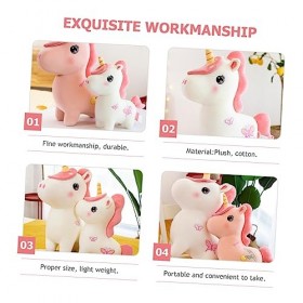 Vaguelly Oreiller Licorne Peluches pour Bébés Pompons De Porcistas Bébés Poupées Jouets pour Enfants pour Filles Poupées pour