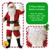 Rubies Deluxe Velour Santa Suit
