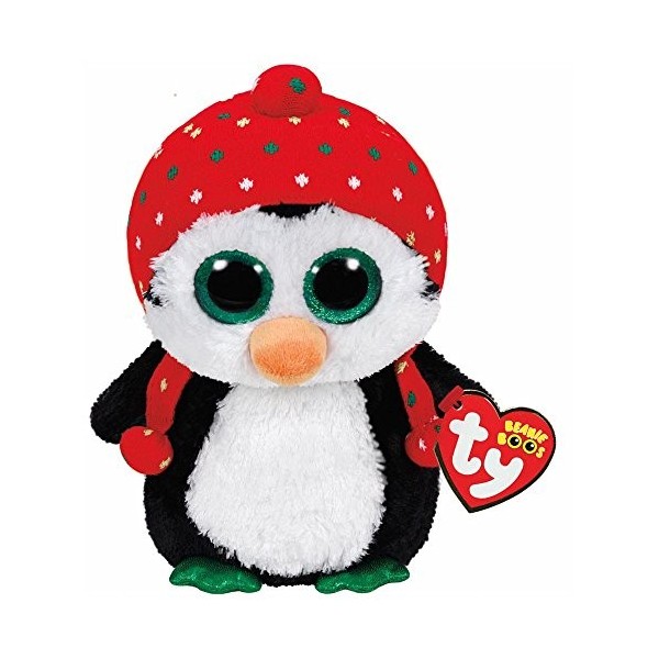 Ty - Ty36950 - Peluche - Beanie Boos - Medium - Freeze Le Pingouin