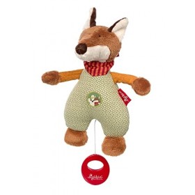 Sigikid- Mädchen und Jungen Peluche Musicale, 39233, Forest Fox, Grand
