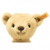 Steiff Mon first Steiff 242038 Peluche de naissance douce pour garçons, filles et bébés à partir de 0 mois 26 cm Petit format