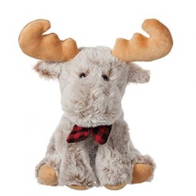 Apricot Lamb Peluche renne en forme de renne - Gris - 20,3 cm