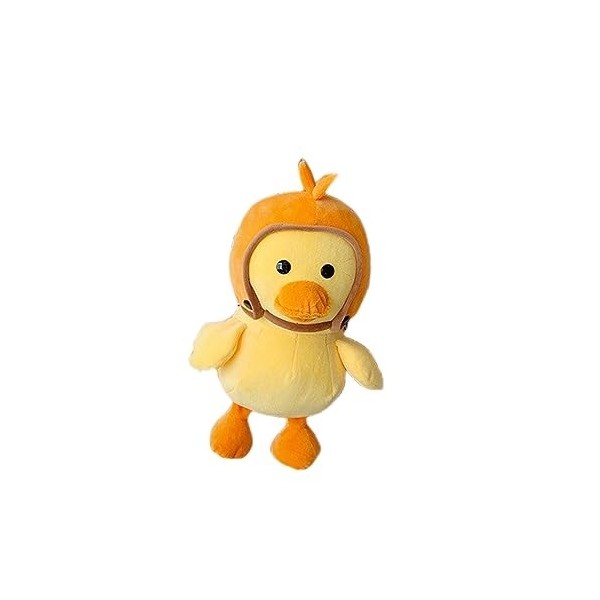 DANETI Sac à dos petit canard jaune sac à dos en peluche peluche Animal canard sac de bande dessinée scolaire filles cadeaux 