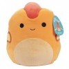 Squishmallows Peluche Kellytoy sous licence officielle Nichelle le dinosaure orange de 25,4 cm – Jouet en peluche doux et spo