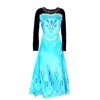 Costume Elsa Couronnement - Femme - Frozen - Avec Cape - Déguisement - Halloween - Cosplay - Princesse - Taille S - Idée cade