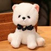 Kawaii Pet Pupp Peluche Jouet Poméranian Poupée Doux Chaud Tissu Décoration Fille Cadeau Surprise Noël Cadeau D’Anniversaire 