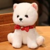 Kawaii Pet Pupp Peluche Jouet Poméranian Poupée Doux Chaud Tissu Décoration Fille Cadeau Surprise Noël Cadeau D’Anniversaire 