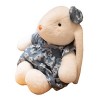 ibasenice Petite Poupée Lapin Blanc Peluche De Pâques Adorable Lapin en Peluche Lapin De Pâques en Peluche Lapin Oreiller en 