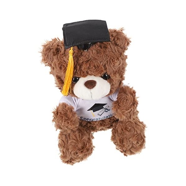 ibasenice Docteur Cap Graduation Ours Fournitures De Fête De Remise des Diplômes Wurmple Plush Mismagius Plush Fournitures De