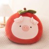 GagaLu Forme de Fruit Mou, Animal de Dessin animé, Peluche, Fraise, Carotte, Kaki, Cochon, Panda, Lapin, Peluche, Cadeau Enfa