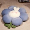 Belle Fleur de Lapin Oreiller en Peluche Jouet Doux Dessin animé Plante en Peluche poupée Chaise Coussin canapé décoration En