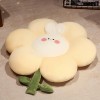 Belle Fleur de Lapin Oreiller en Peluche Jouet Doux Dessin animé Plante en Peluche poupée Chaise Coussin canapé décoration En