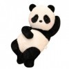 VOTIVA Jouets en Peluche Jouet en Peluche Panda couché Mignon et Cool, Petite poupée Panda couché, Oreiller de Repos et de Co