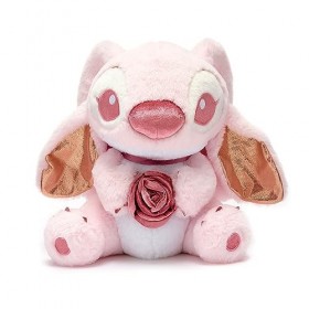 Disney Store Chine Peluche Moyenne Angel La Vie en Rose, Lilo & Stitch