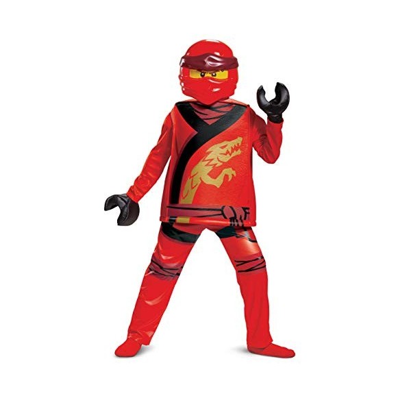 Disguise Deguisement Enfant Ninjago, Deguisement Ninjago, Ninjago Deguisement Enfant, Déguisement Ninjago Rouge, Deguisement 