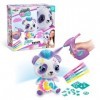 Canal Toys- Airbrush Panda Peluche, OFG 257, Multicolore