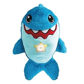 STAR BELLY Peluche 2 en 1 Veilleuse à Câliner Dream Lites STARBELLY04 Martin Le Requin Bleu