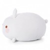 NICI- Coussin décoratif Lapin Molang 30x40 cm, 47752, Blanc