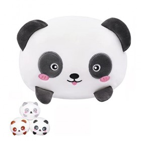 Série de Peluche Panda Un Costume en Peluche pour la Famille Peluche Panda Joufflu Jouet Oreiller Cochon en Peluche Rose Poup