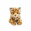 Uni-Toys - Garçon guépard Assis – 22 cm Hauteur – Animal Sauvage en Peluche – Doudou