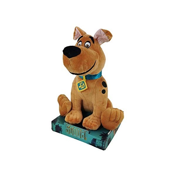 SCOOB! Scooby Doo - Peluches avec Boîte Display du Nouveau Film Qualité Super Soft - 28 cm Scooby Adulte 30 cm 