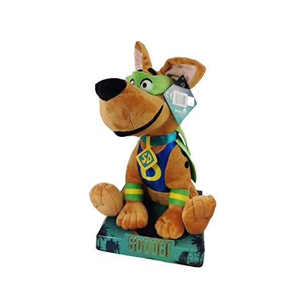 SCOOB! Scooby Doo - Peluches avec Boîte Display du Nouveau Film Qualité Super Soft - 28 cm Scooby Adulte 30 cm 