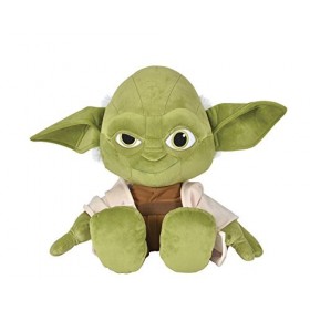Grandi Giochi Yoda Maître Jedi Peluche Star Wars Vert 45 cm 