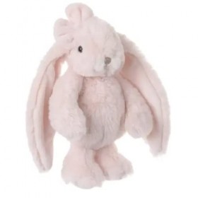 Bukowski Design AB Junior Kanina : lapin en peluche rose poudré, hauteur 22 cm