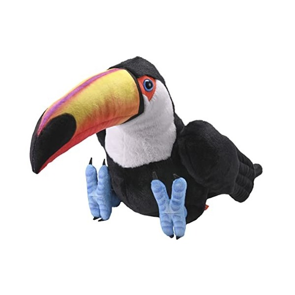 Wild Republic Artist Collection Toucan, Cadeau pour Enfants, 38 cm, Jouet en Peluche, garnissage en Bouteilles deau recyclée