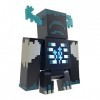 Minecraft Figurine Warden de Gardien avec « mode Attaque » activable, 2 modes de lumières, et de sons, accessoires, Jouet Enf