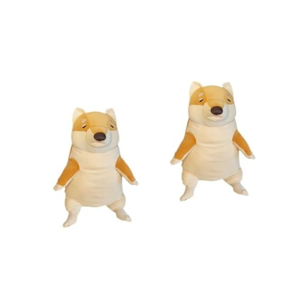 ibasenice Shiba Inu Poupée De Porristas Scrump Jouets danimaux en Peluche Peluche Animal en Peluche Jouet Enfants Poupée Jou