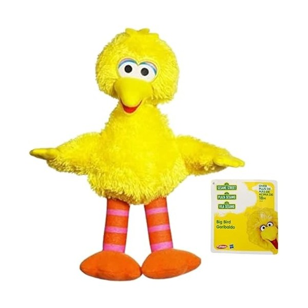 Sesame Street – 42 cm Elmo & Cookie Monster & Big Bird 51 cm Ensemble en peluche douce de qualité cadeau