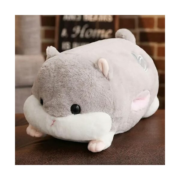 Dessin Animé D’Hiver Main Chaude Hamster Jouet en Peluche Hamster Mignon en Peluche Animal Oreiller Enfants Cadeau D’Annivers