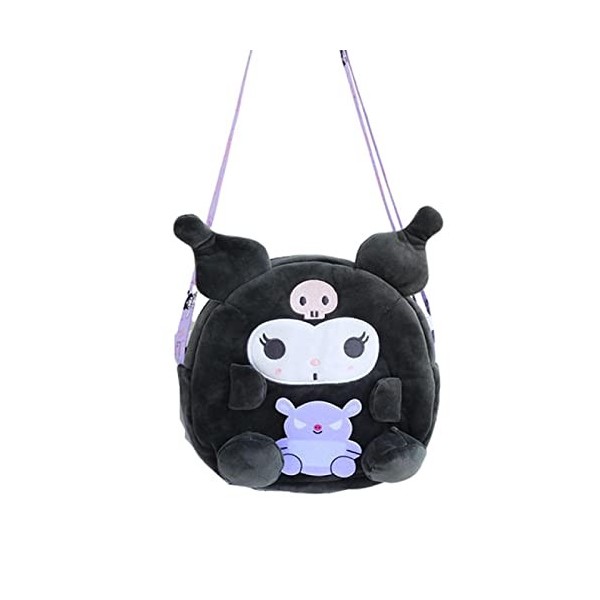 Kawaii Sanrio Peluche Kuromi My Melody Cinnamoroll Sac à dos mignon Beauté Voyage Doux Anime Peluche Sac à dos pour filles Ca