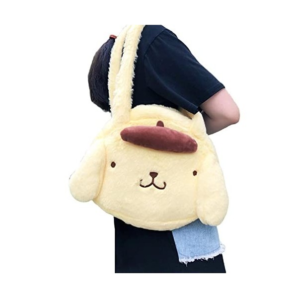 Kawaii Sanrio Peluche Kuromi My Melody Cinnamoroll Sac à dos mignon Beauté Voyage Doux Anime Peluche Sac à dos pour filles Ca