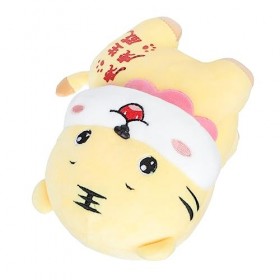 Totority 2 Pcs Poupée Tigre Tigre du Zodiaque Chinois Ornement en Peluche 2022 Poupée du Zodiaque Chinois Peluche Tigre Année