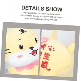 Totority 2 Pcs Poupée Tigre Tigre du Zodiaque Chinois Ornement en Peluche 2022 Poupée du Zodiaque Chinois Peluche Tigre Année