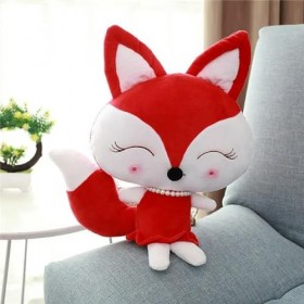 Doux et Mignon Renard à Longue Queue Jouet en Peluche Enfants poupée Mode Kawaii Enfants Cadeau Cadeau d’Anniversaire décorat