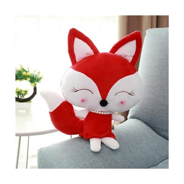 Doux et Mignon Renard à Longue Queue Jouet en Peluche Enfants poupée Mode Kawaii Enfants Cadeau Cadeau d’Anniversaire décorat