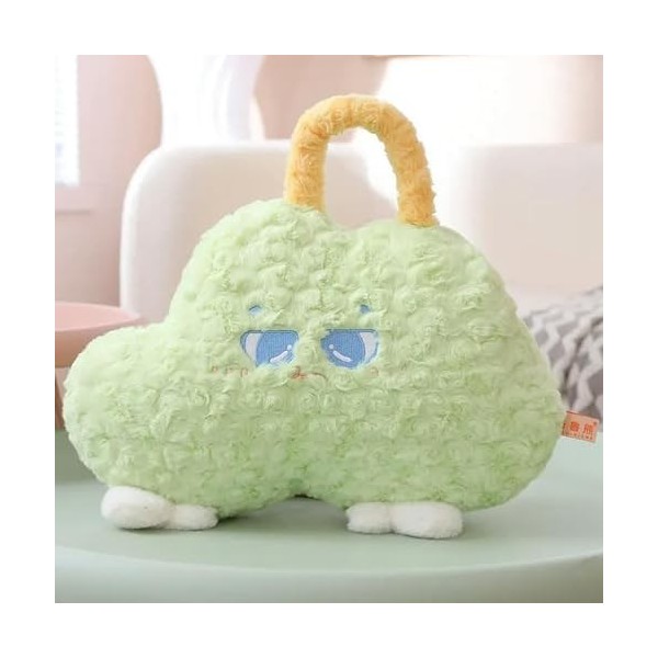 NOpinz Kawaii Rose, Nuage de Velours, Oreiller en Peluche, Coussin Moelleux, poupée en Peluche, Jouet en Peluche, Cadeau de N