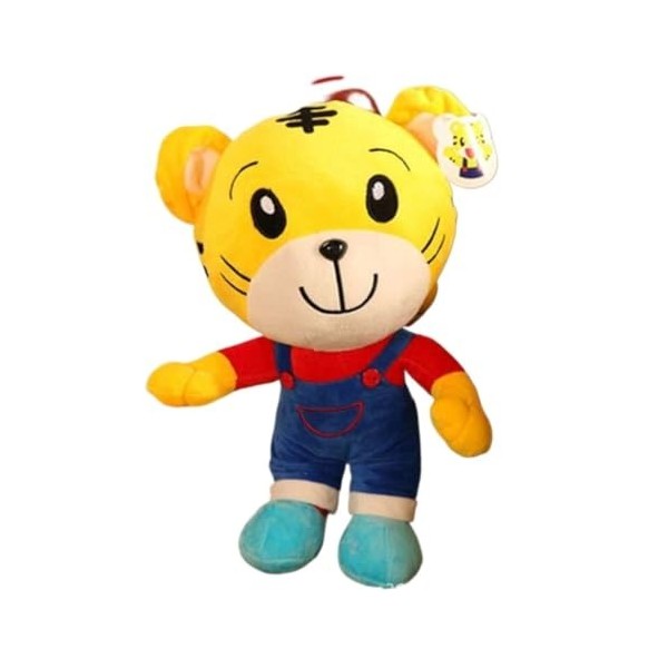 Jouets en peluche Jouet en peluche petit tigre portable et déshabillable, poupée tigre mignon for enfants, cadeau danniversa