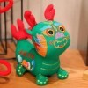 Nouvel an Dragon Zodiaque Peluche Jouet Dinosaure en Peluche Poupée Animal Mascotte Oreiller Printemps Festival Cadeau pour E