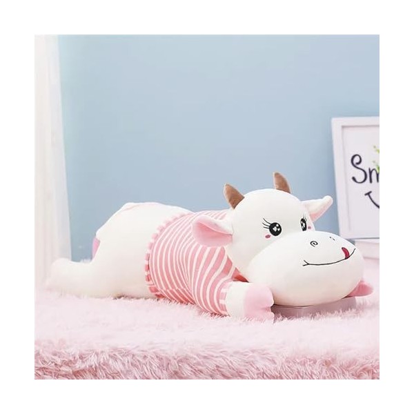 Nouveau Mignon Géant Vache en Peluche Jouet en Peluche Vache en Peluche Animal Jouet Dessin Animé Vache Coussin Enfants Fille