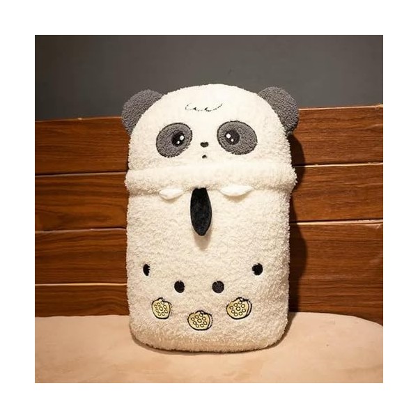 NOpinz Ours Kawaii, porcelet, Panda, Grenouille, Lion, Oreiller en Peluche, avec Couverture, Jouet, Animal en Peluche, poupée