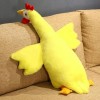 Géant Fourrure Peluche Jouet Oreiller De Couchage Animal Mignon en Peluche Cygne Poulet Poupée Tapis Enfants Fille Cadeau D’A