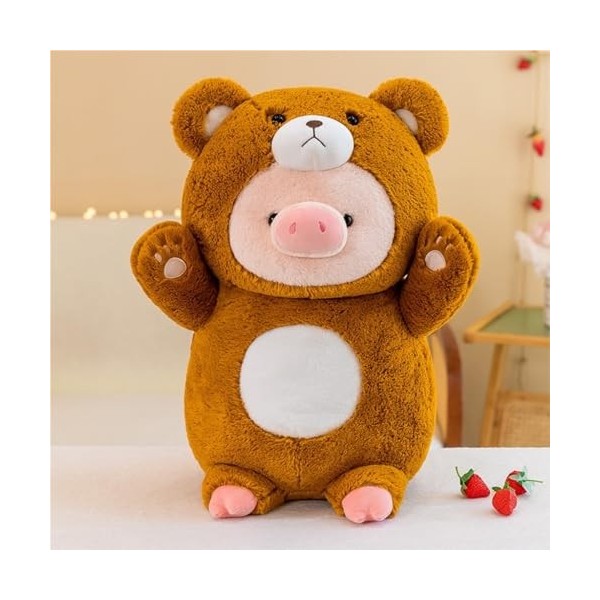 HYSTERIA Jouets en Peluche Jouet en Peluche Cochon en Conserve créatif et Mignon, poupée Cochon Mignon, Oreiller de Couchage,