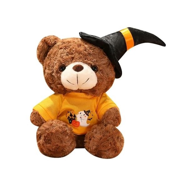 Kawaii Halloween Cadeau drôle Ours en Peluche Peluche Jouet Peluche Animal Enfants Oreiller Cadeau Fille garçon décoration d’