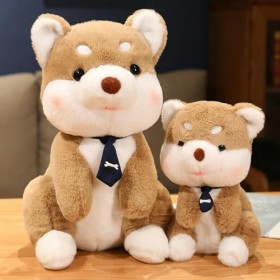 Kawaii Shiba Inu Chien Peluche Jouet Poupée Chien Peluche Animal Jouet Enfants Cadeau D’Anniversaire Cadeau De Noël 35cm 1