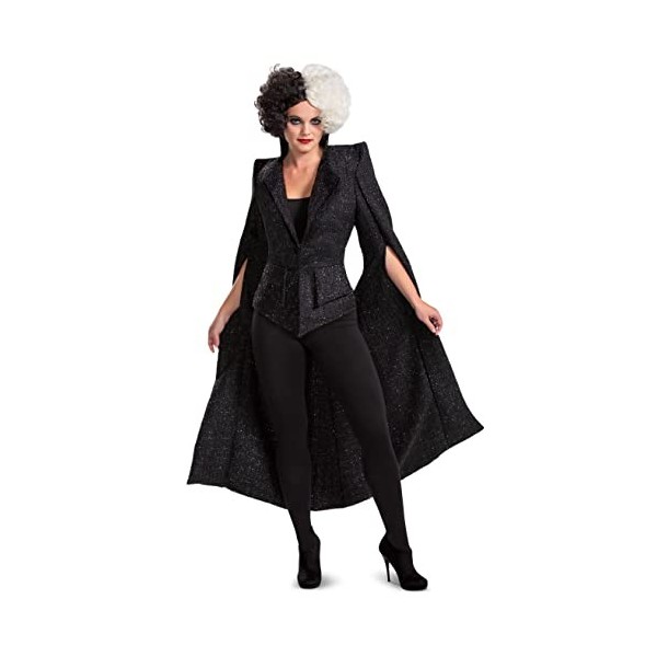 Disguise Adult Deluxe Cruella Live Action Finale Fancy Dress Costume X-Large